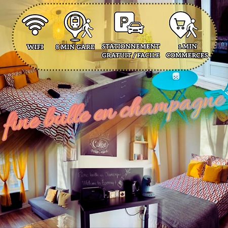Fine Bulle En Champagne - 1 Chambre - Terrasse Еперне Екстериор снимка